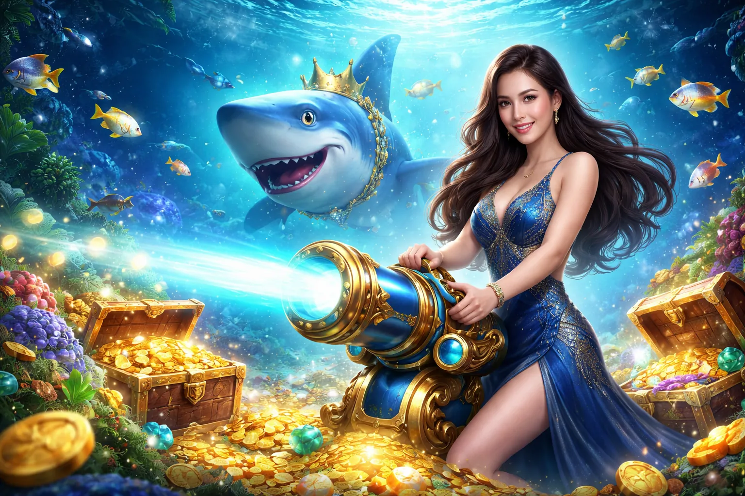 Thế giới bắn cá sôi động tại sky888 online